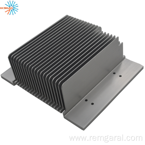 custom industrial extrusion aluminum heat sink profile